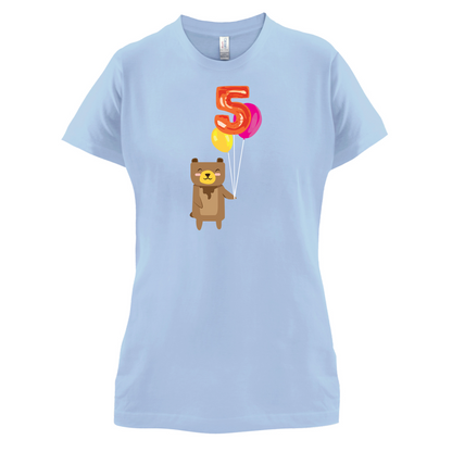 5th Birthday Bear T Shirt