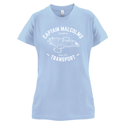 Captain Malcolms Transport T Shirt