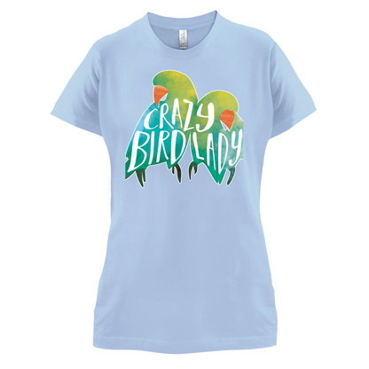 Crazy Bird Lady T Shirt