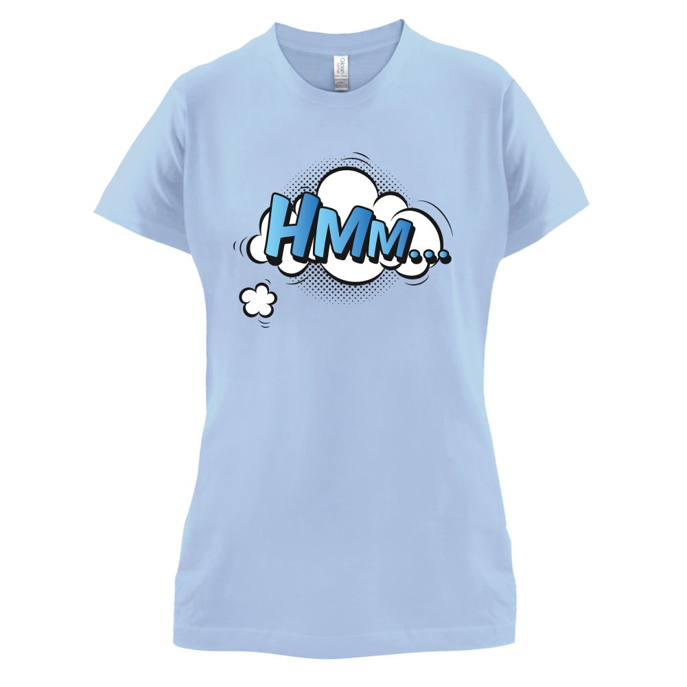 Hmm... Word Art T Shirt