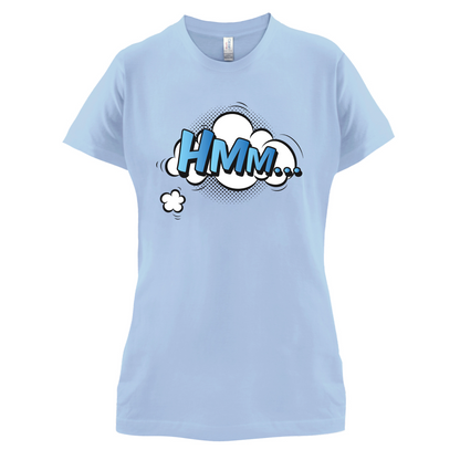 Hmm... Word Art T Shirt