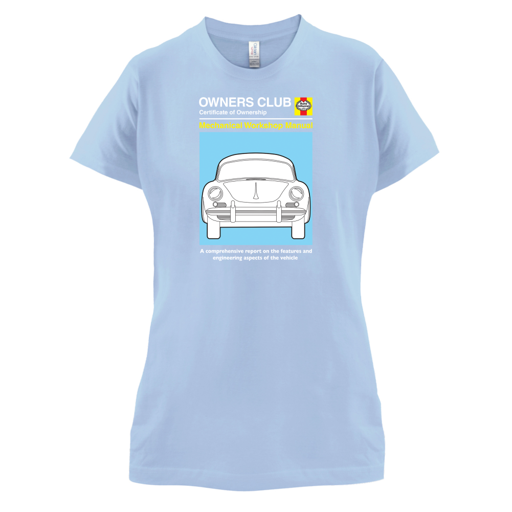 Car Owners Manual 356 T Shirt