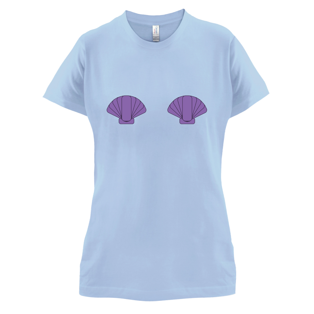 Mermaid Shell Boobs T Shirt