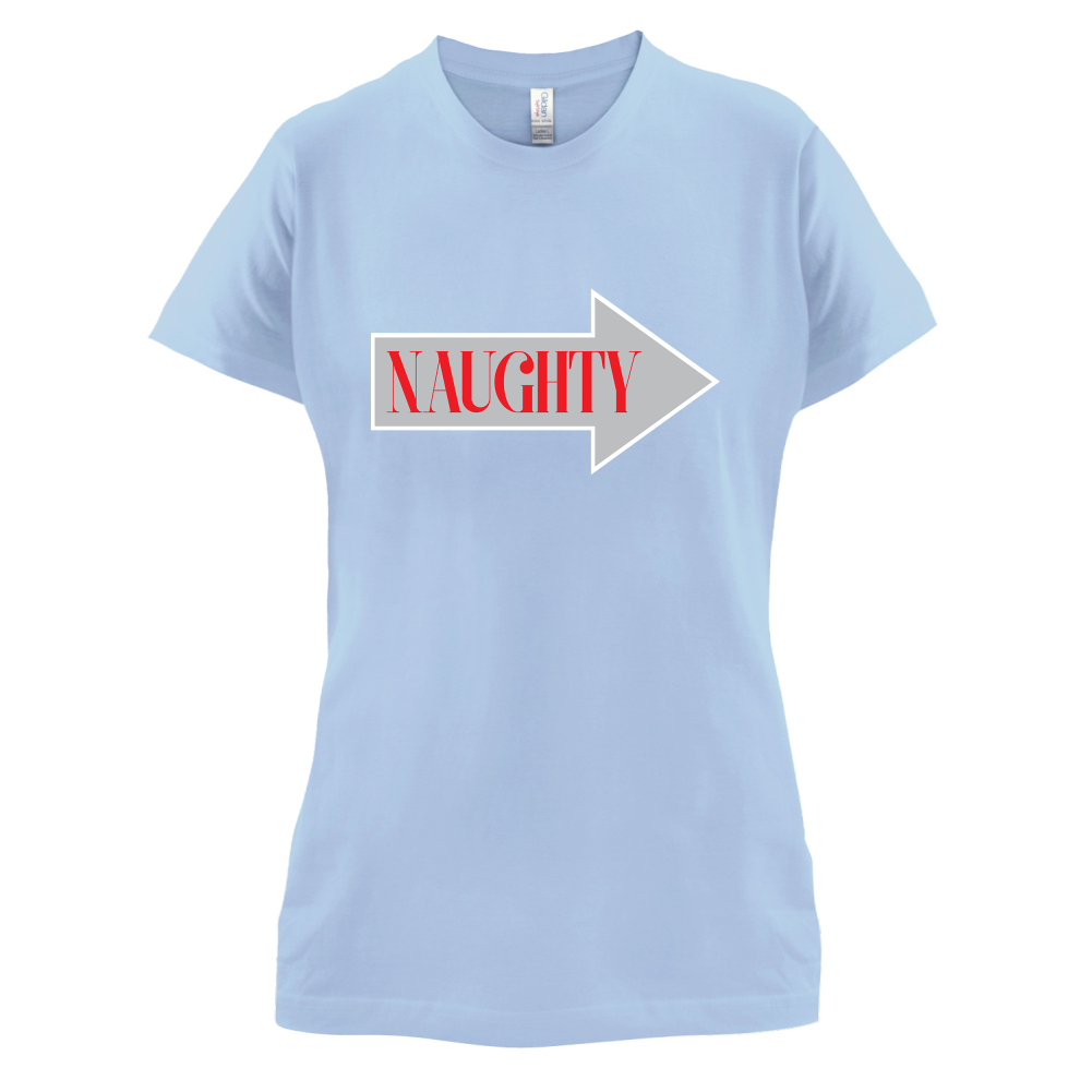Naughty Arrow T Shirt