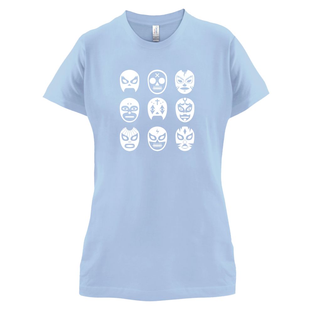 Lucha Masks  T Shirt