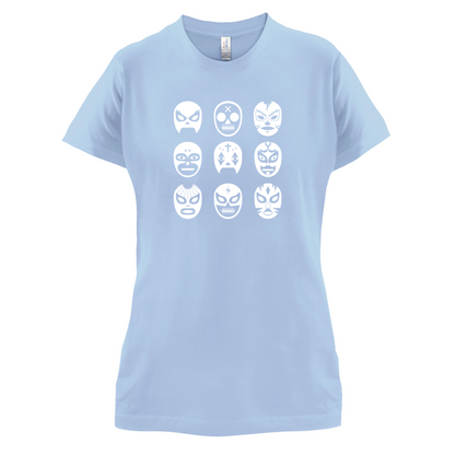 Lucha Masks  T Shirt