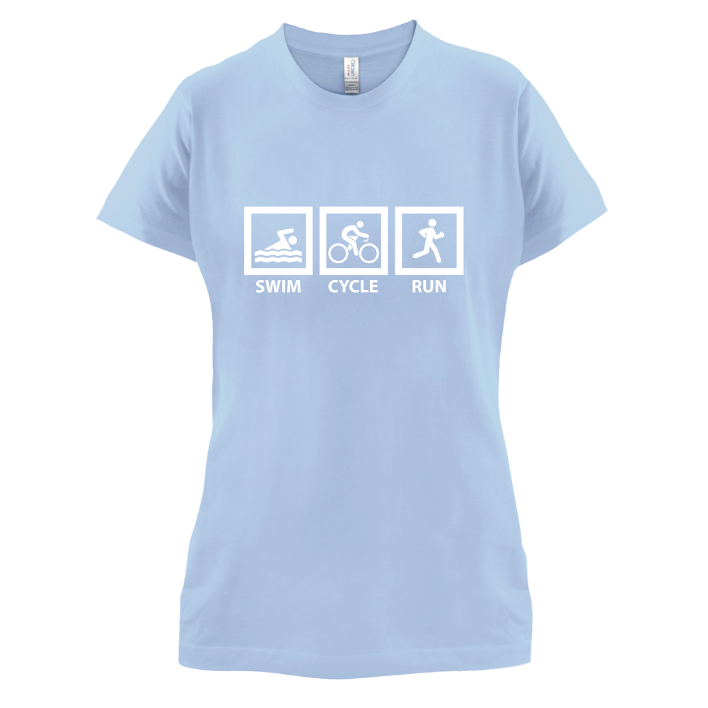 Swim Cycle Run T Shirt