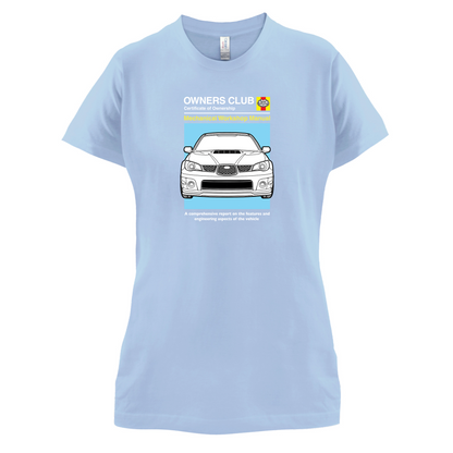 Car Owners Manual Impreza T Shirt
