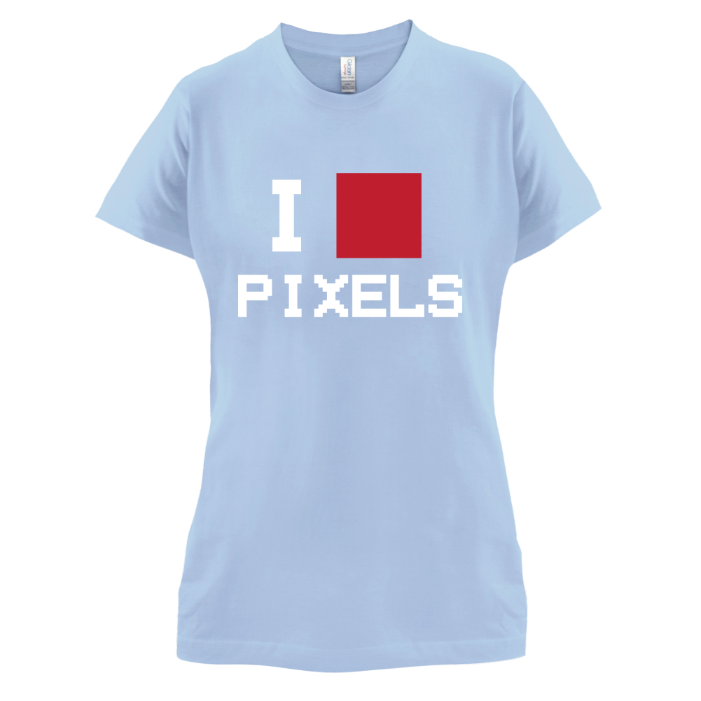 Pixel Heart T Shirt