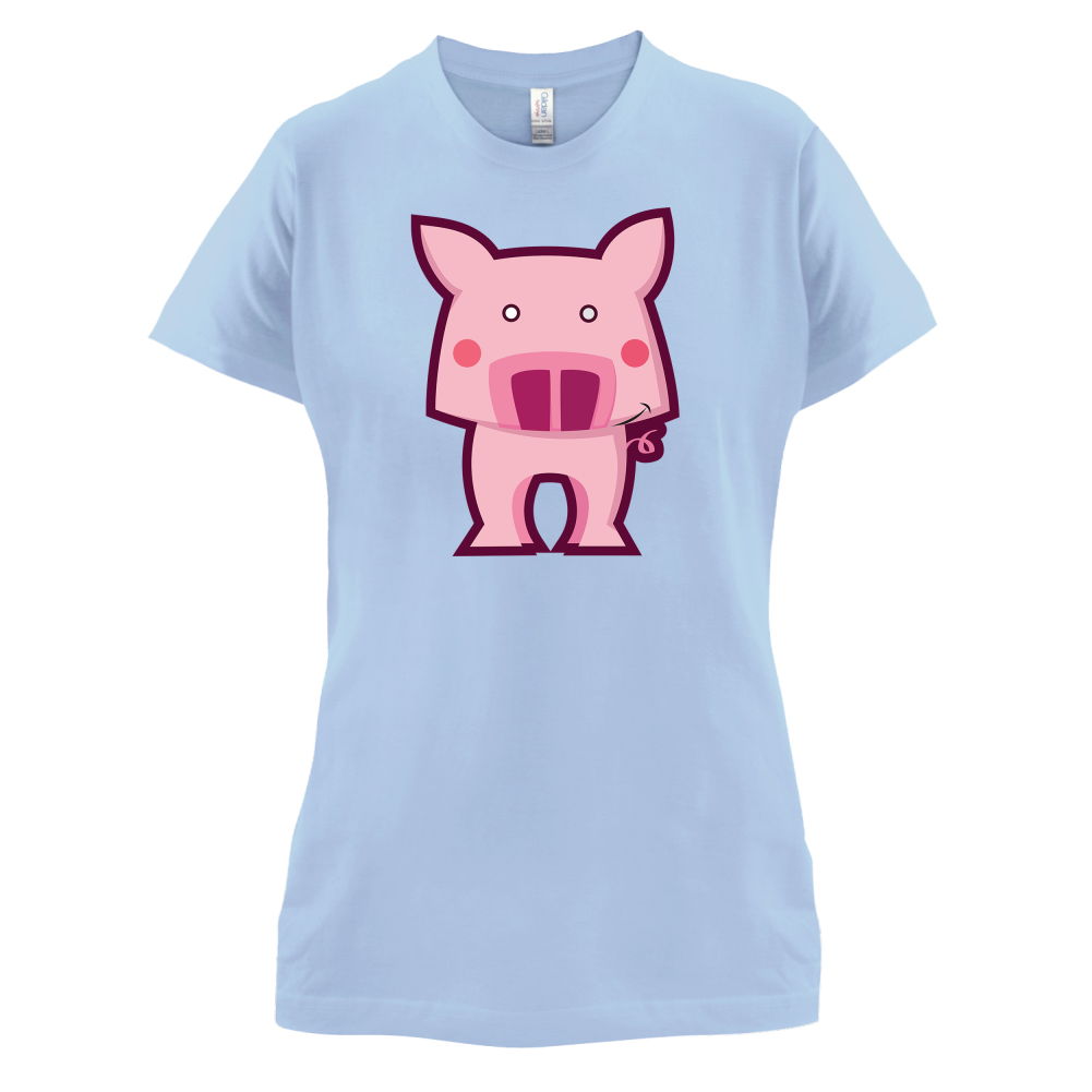 Cute Pig Kids T Shirt