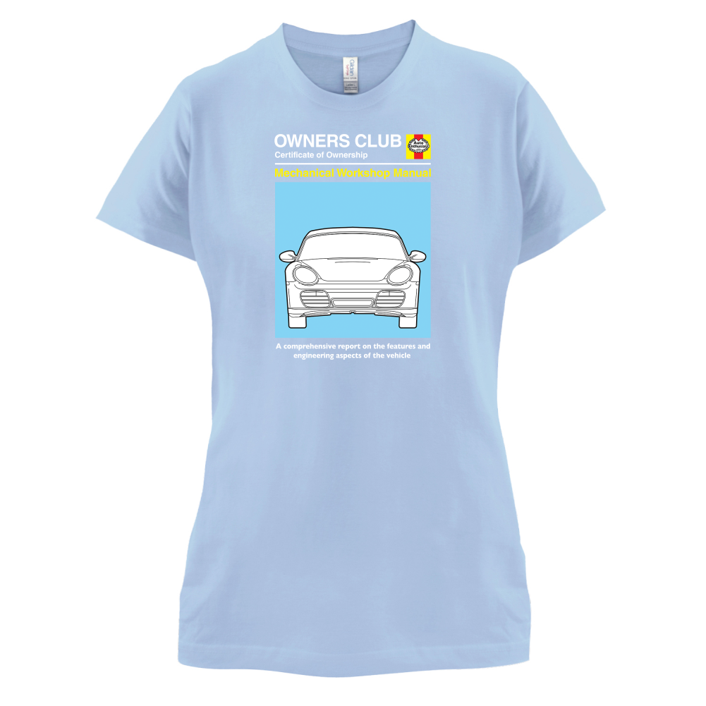 Car Owners Manual 987 T Shirt