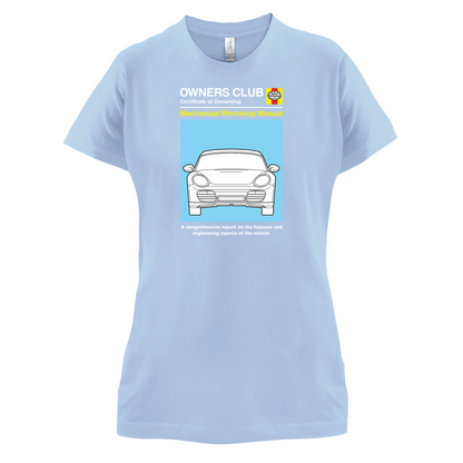 Car Owners Manual 987 T Shirt