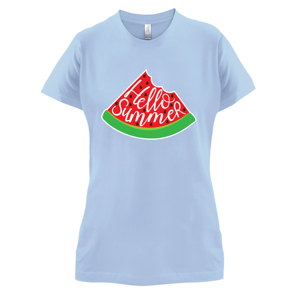 Hello Summer Watermelon T Shirt