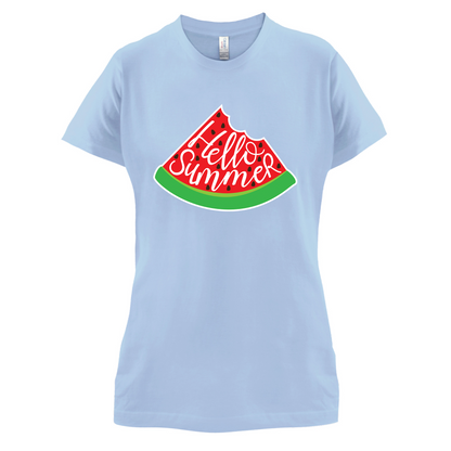 Hello Summer Watermelon T Shirt