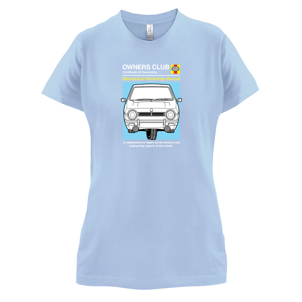 Car Owners Manual Reliant Robin T Shirt