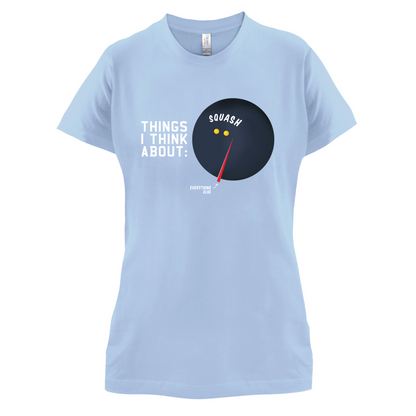 I Thiink About Squash T Shirt