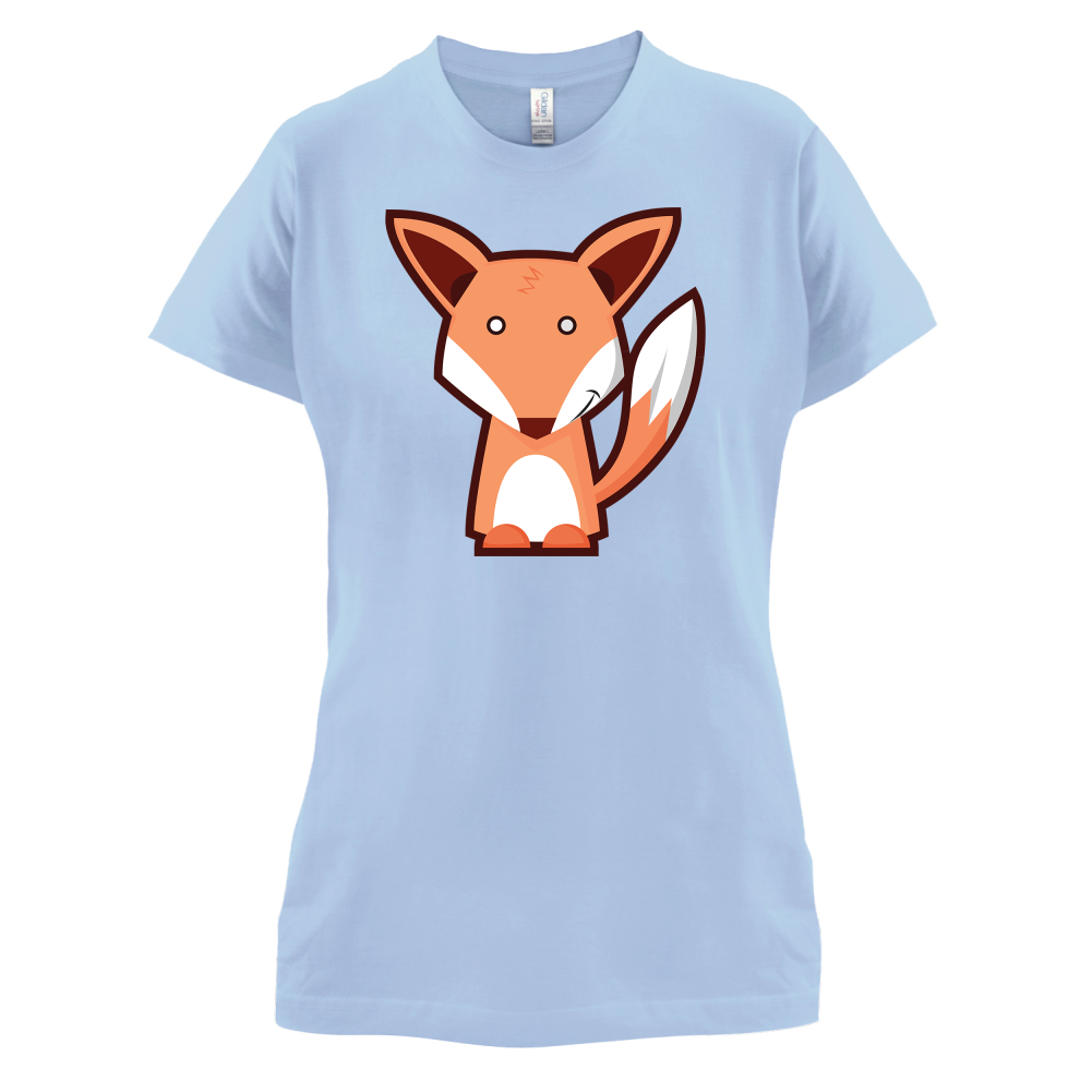 Cute Fox Kids T Shirt