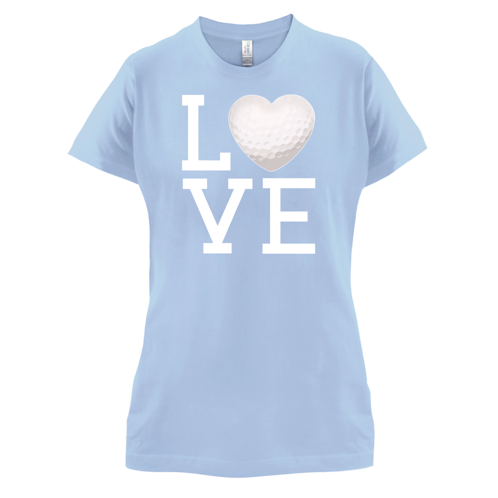 I Love Golf T Shirt