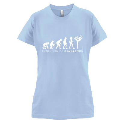 Evolution Of Woman Gymnastics T Shirt