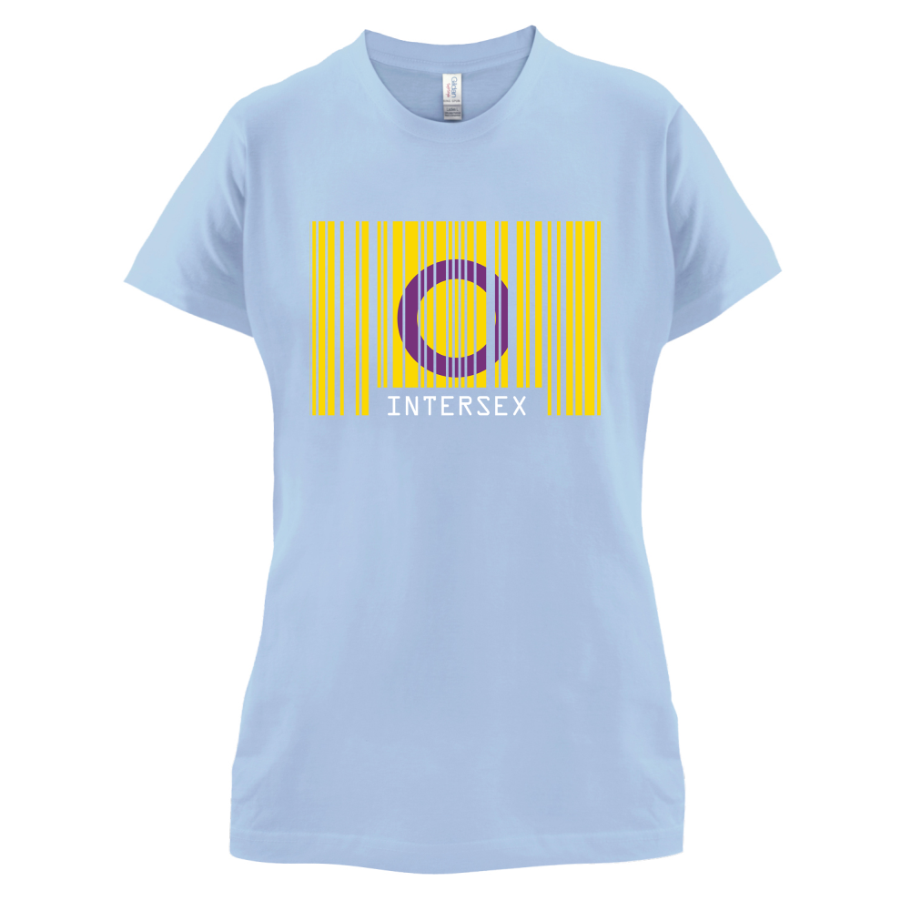 LGBT Barcode Flags - Intersex T Shirt