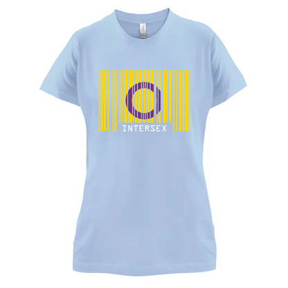 LGBT Barcode Flags - Intersex T Shirt