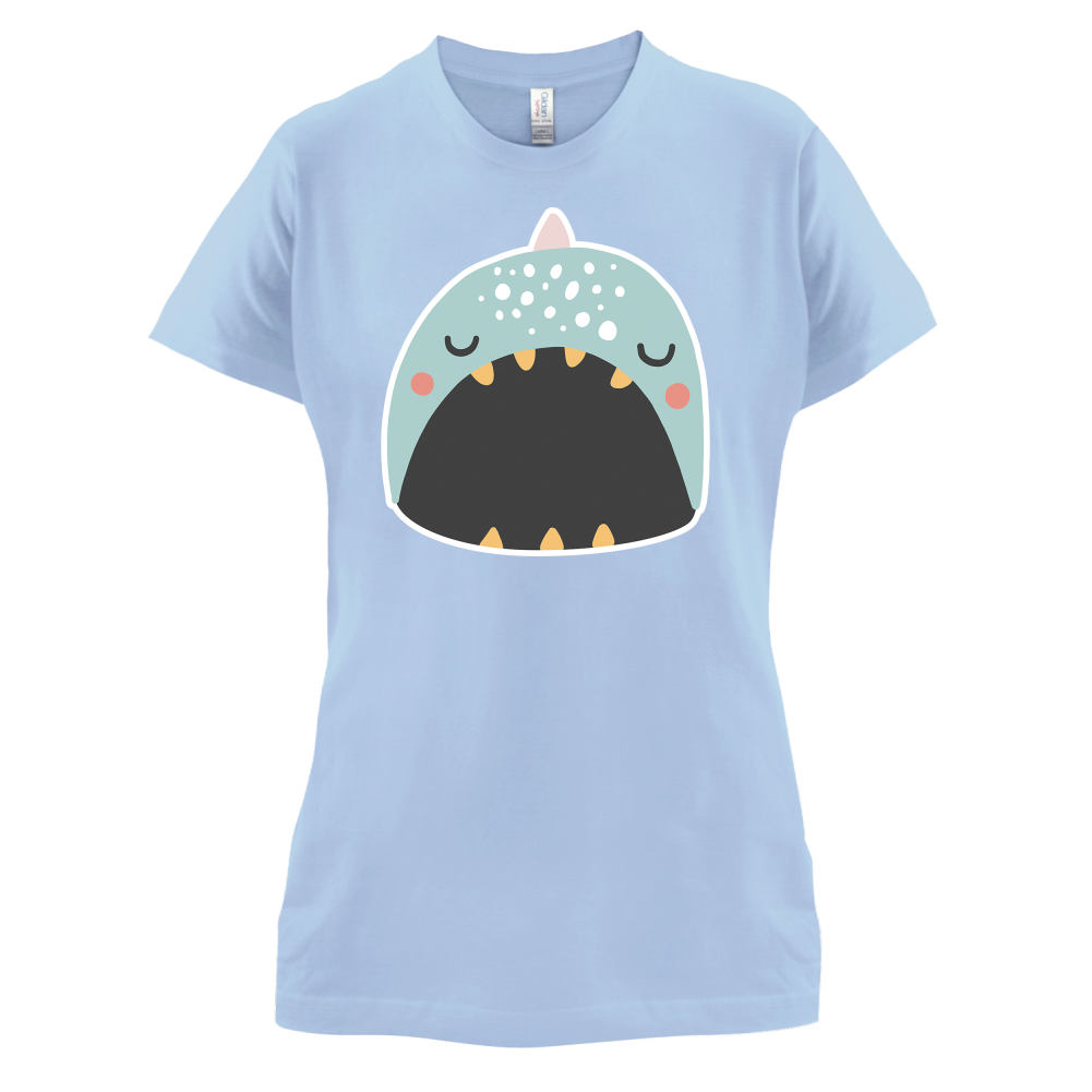 Smiley Face Narwhal T Shirt