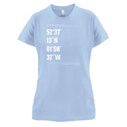 Stadium Coordinates Leicester T Shirt
