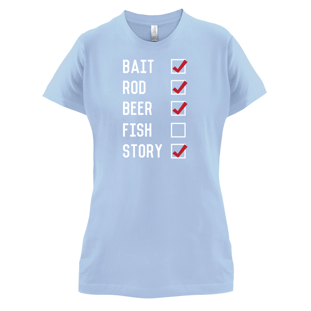 Fishing Checklist T Shirt