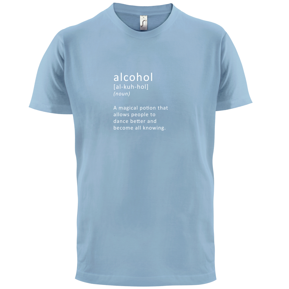 Funny Definition Alcohol T Shirt