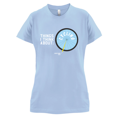 I Thiink About Cycling T Shirt