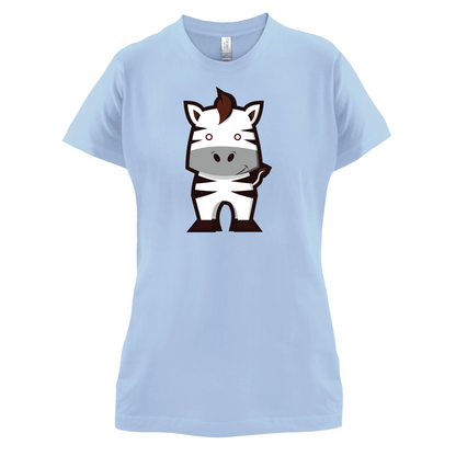 Cute Zebra Kids T Shirt