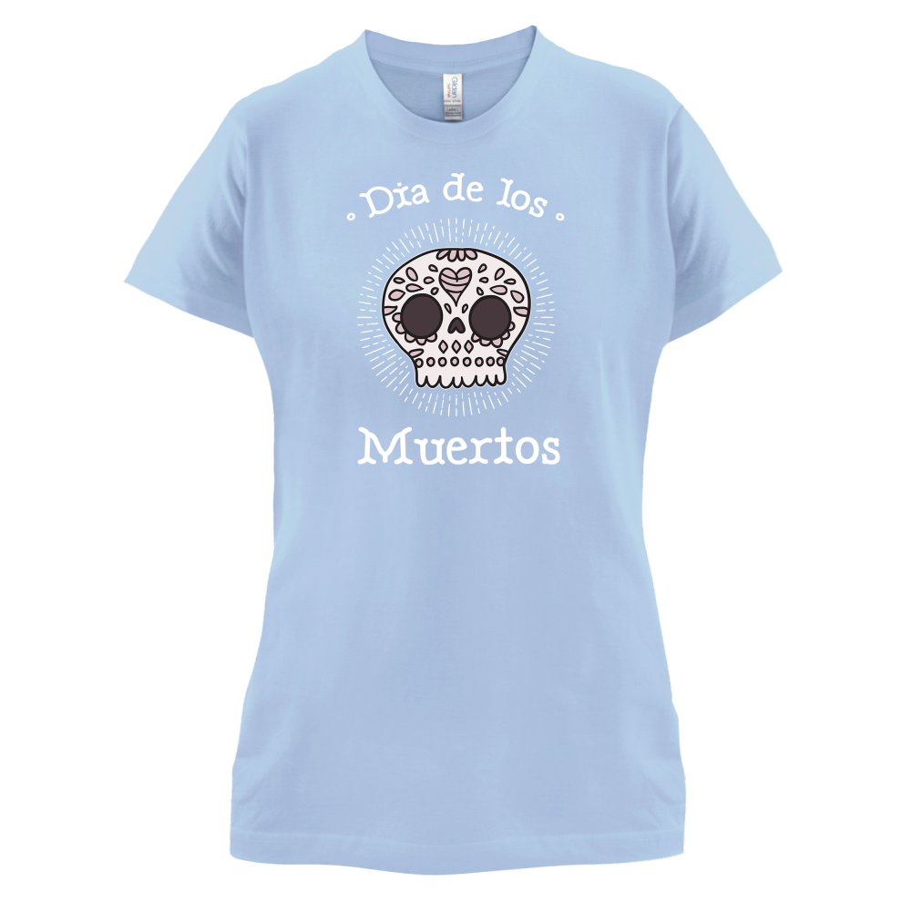 Dia De Los Muertos Skull T Shirt
