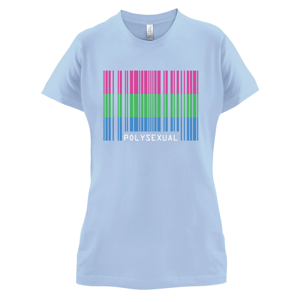 LGBT Barcode Flags - PolySexual T Shirt
