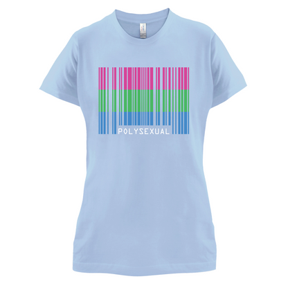 LGBT Barcode Flags - PolySexual T Shirt