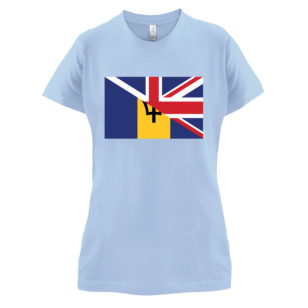 Half Barbados Half UK T Shirt