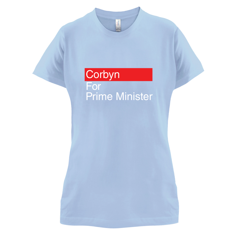 Corbyn For Prime Minister T Shirt