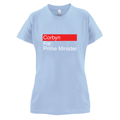 Corbyn For Prime Minister T Shirt