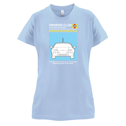 Car Owners Manual 928 Turbo T Shirt