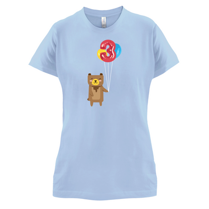 3rd Birthday Bear T Shirt