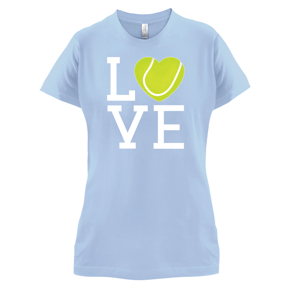 I Love Tennis T Shirt