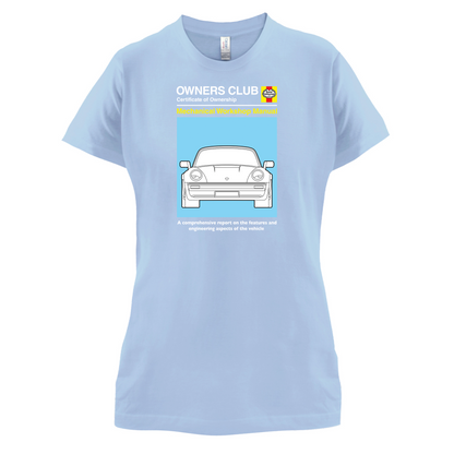 Car Owners Manual 930 Turbo T Shirt
