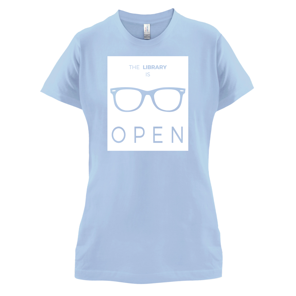 Library Is Open T Shirt