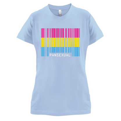 LGBT Barcode Flags - Pan Sexual T Shirt
