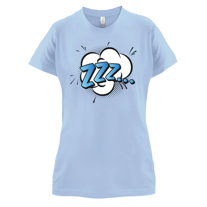 Zzz! Word Art T Shirt
