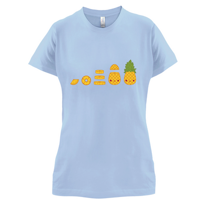 Evolution Of Pineapple T Shirt