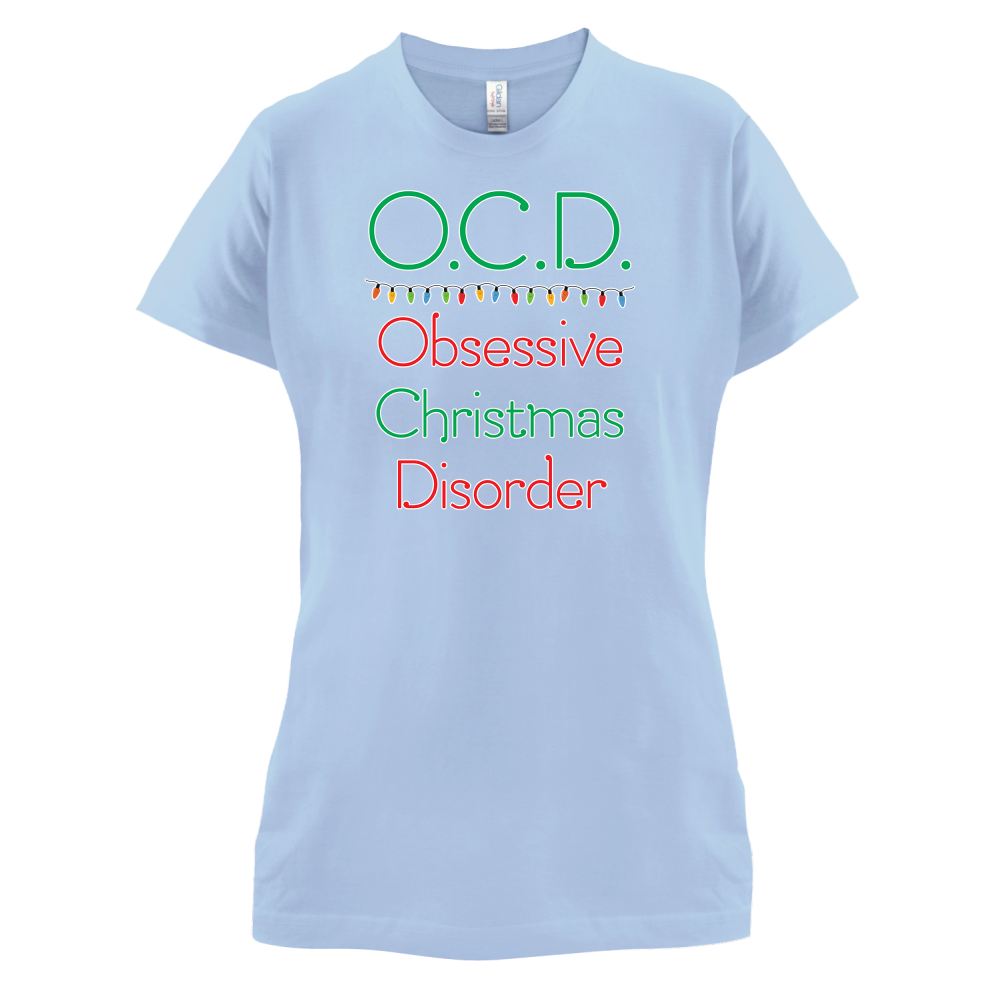 Obsessive Christmas Disorder T Shirt