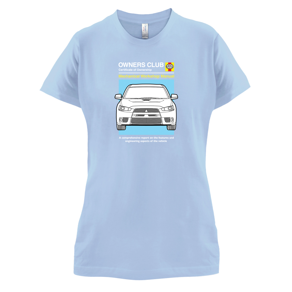 Car Owners Manual Evo T Shirt