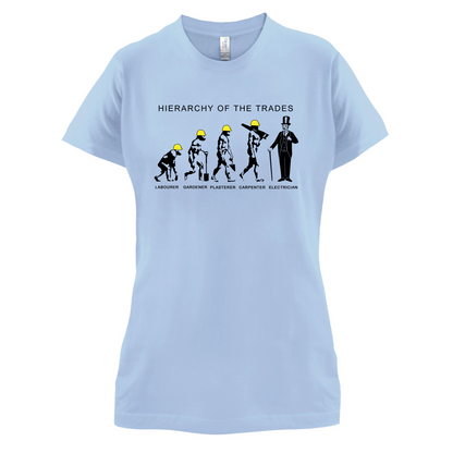 Hierarchy of Trades Electricians T Shirt