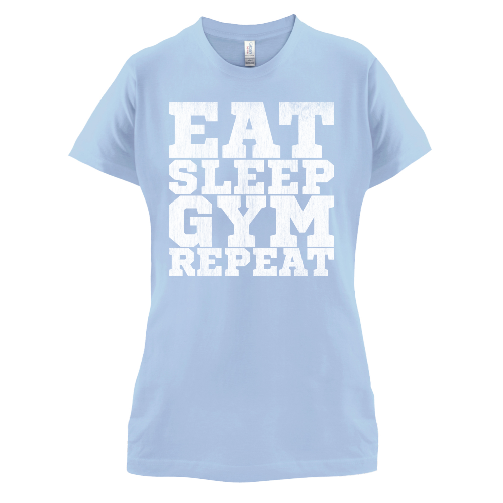 Eat Sleep Gym REPEAT T Shirt