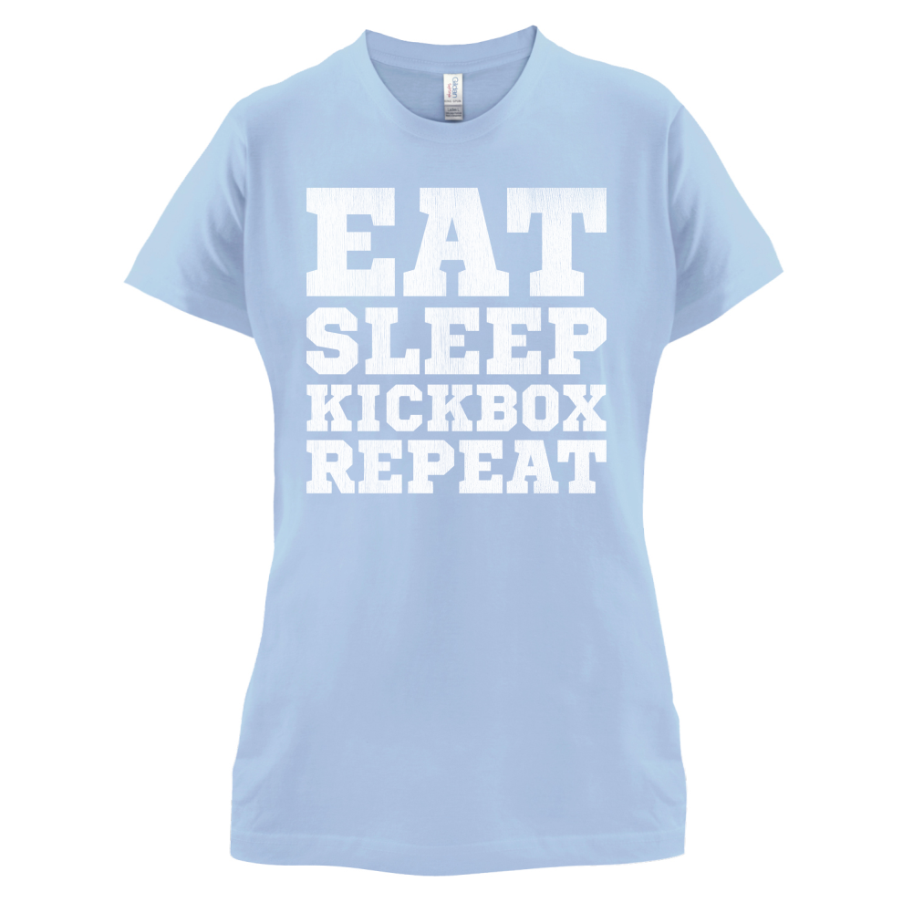 Eat Sleep Kickbox REPEAT T Shirt